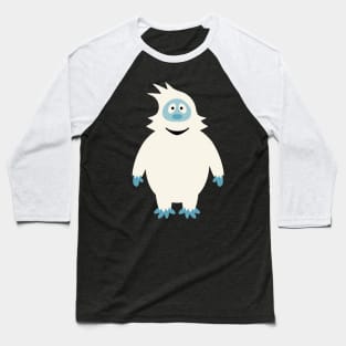 Abominable Snowman for Christmas | Funny Monster Baseball T-Shirt